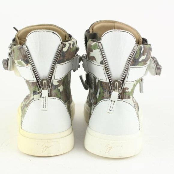 Giuseppe Zanotti Men\'s 45 Jeweled Camo London High Top Sneaker 1216gz11 main image 10